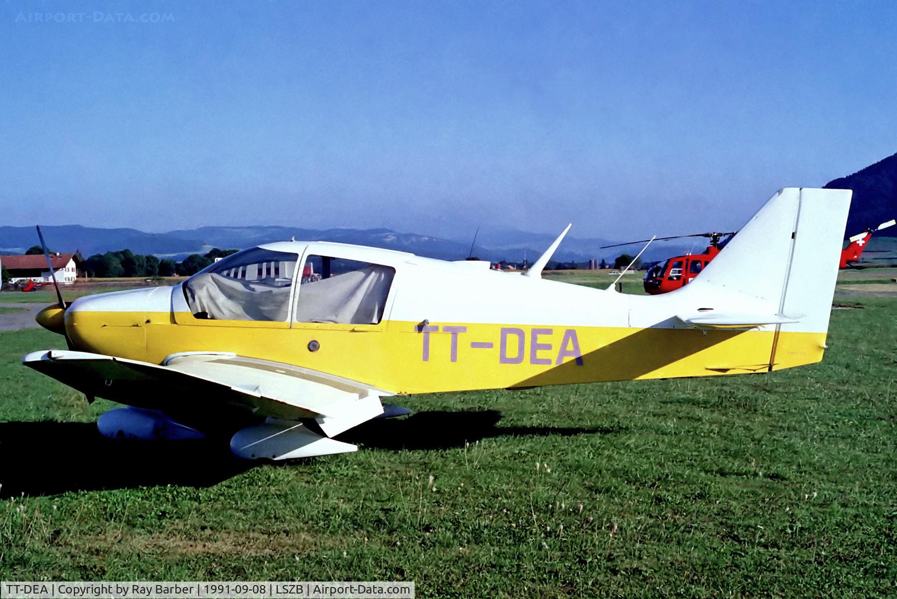 TT-DEA, 1972 Robin DR-400-180 Regent C/N 741, TT-DEA   Robin DR.400-180 Regent [741]Bern-Belp~HB 08/09/1991