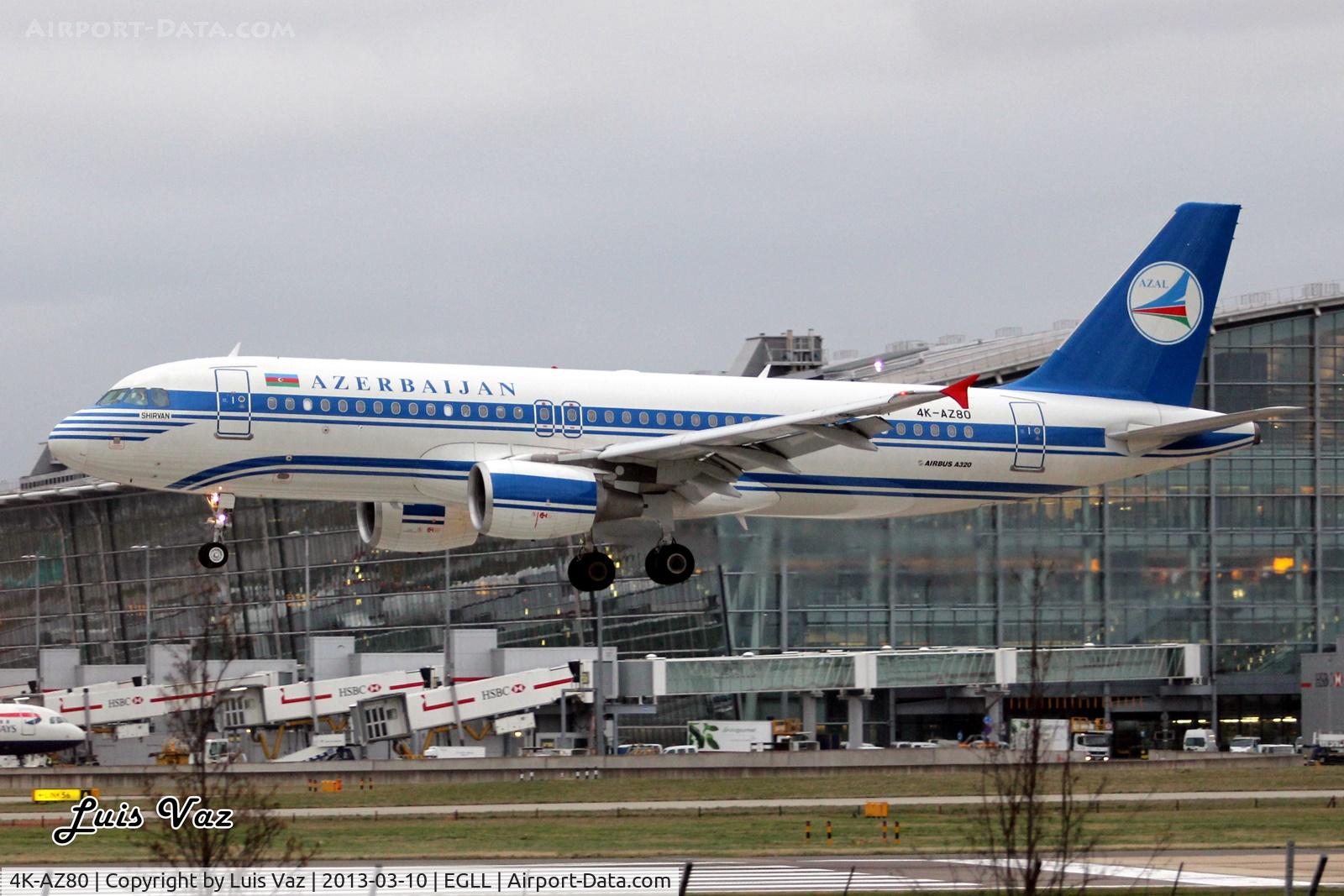 4K-AZ80, 2006 Airbus A320-214 C/N 2991, Azerbaijan