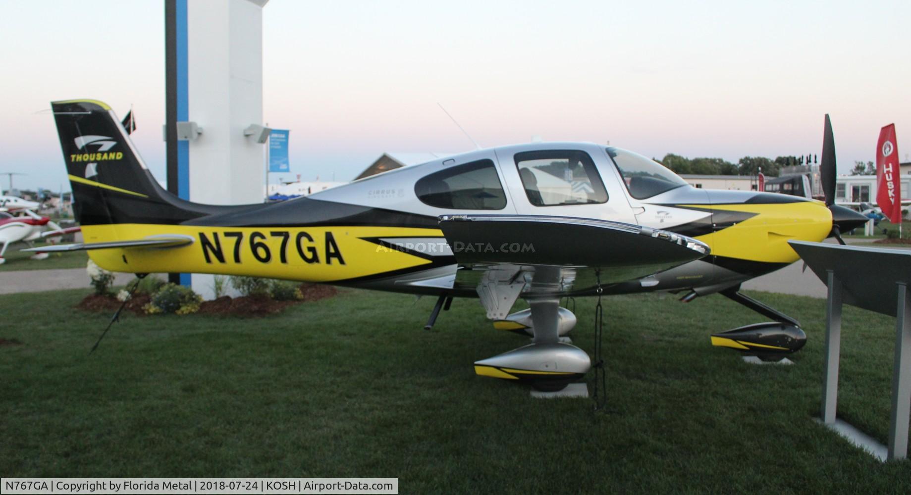 N767GA, 2018 Cirrus SR22T C/N 1745, EAA OSH 2018