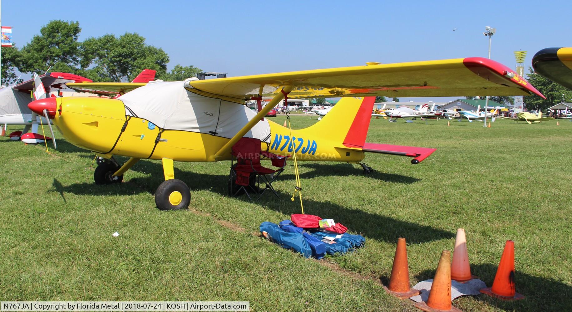 N767JA, 2004 Stoddard-Hamilton Glastar C/N 5848, EAA OSH 2018