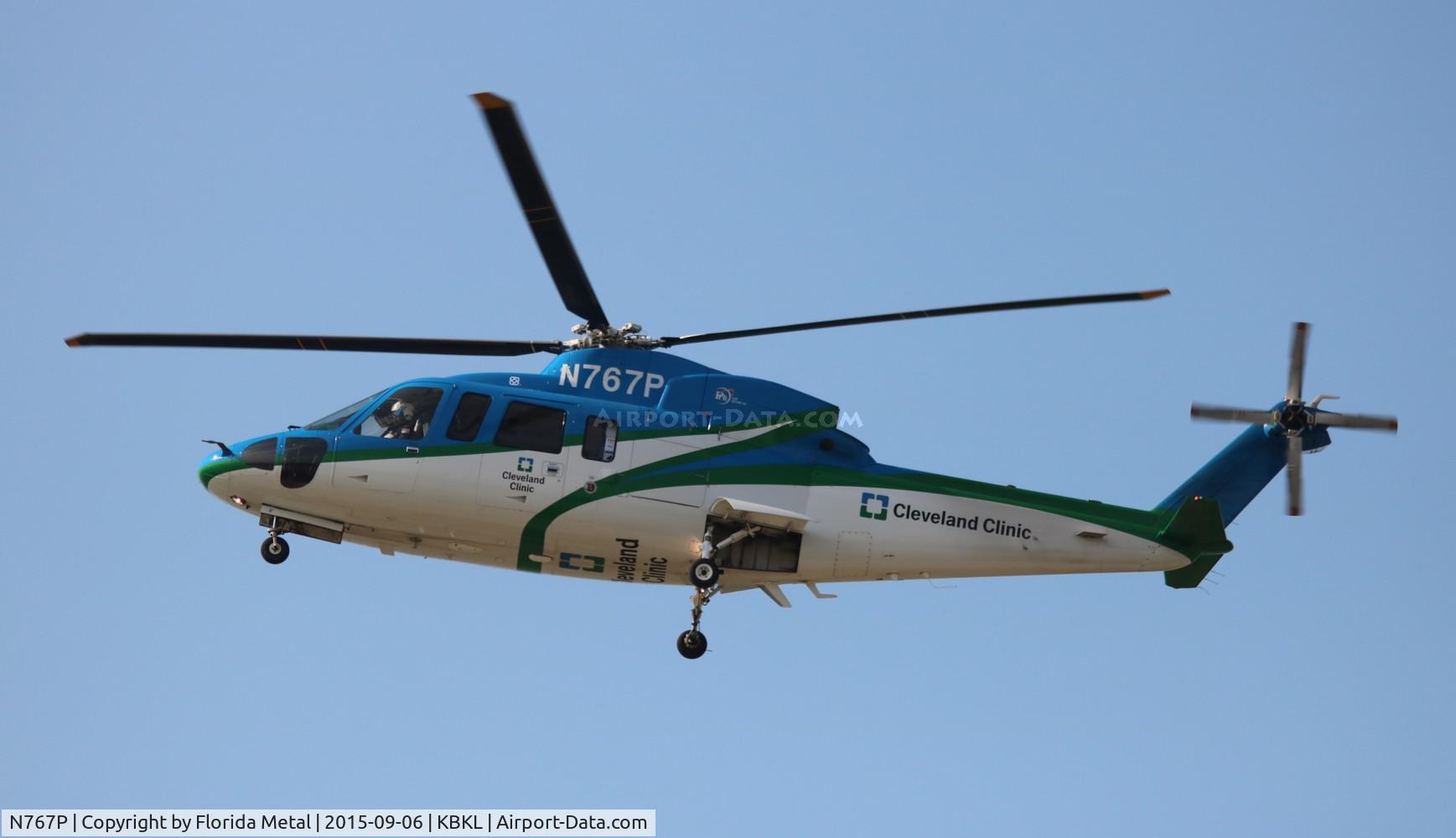 N767P, 2005 Sikorsky S-76C-2 C/N 760599, Cleveland Airshow 2015