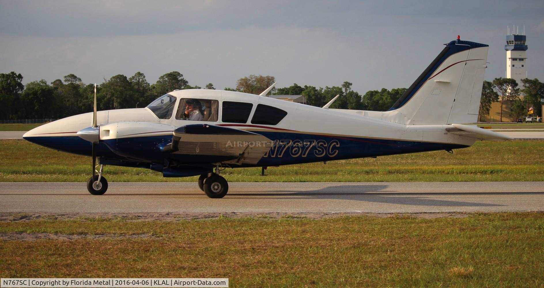 N767SC, 1977 Piper PA-23-250 Aztec C/N 27-7754060, SNF LAL 2016