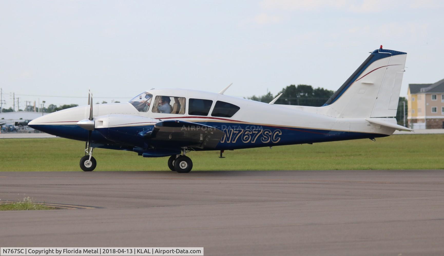 N767SC, 1977 Piper PA-23-250 Aztec C/N 27-7754060, SNF LAL 2018