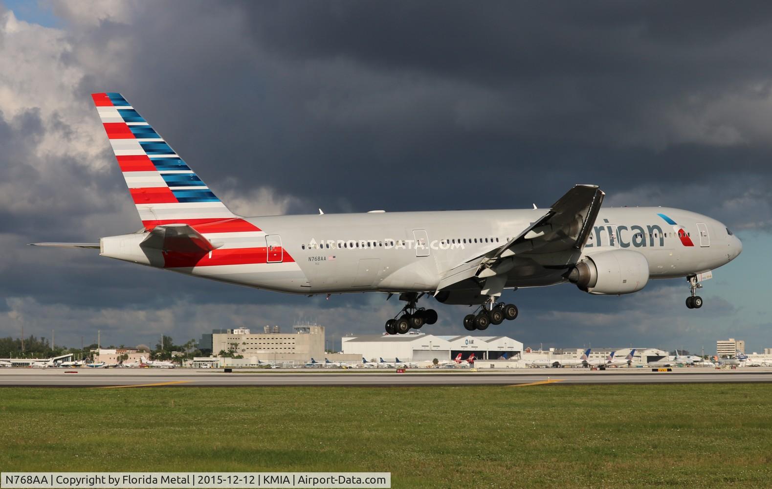 N768AA, 2006 Boeing 777-223 C/N 33540, MIA spotting 2015