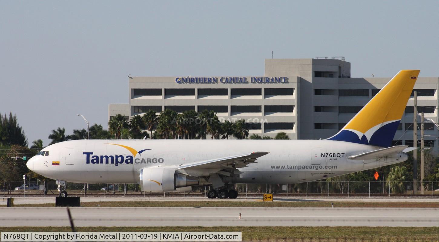 N768QT, 1987 Boeing 767-241 C/N 23803, MIA spotting 2011