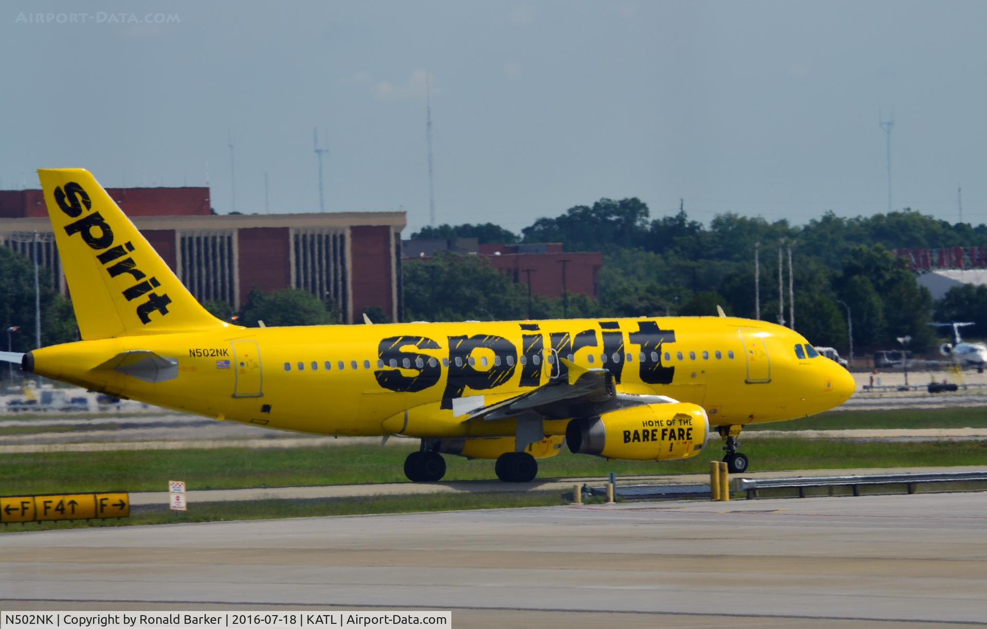 N502NK, 2005 Airbus A319-132 C/N 2433, Taxi Atlanta