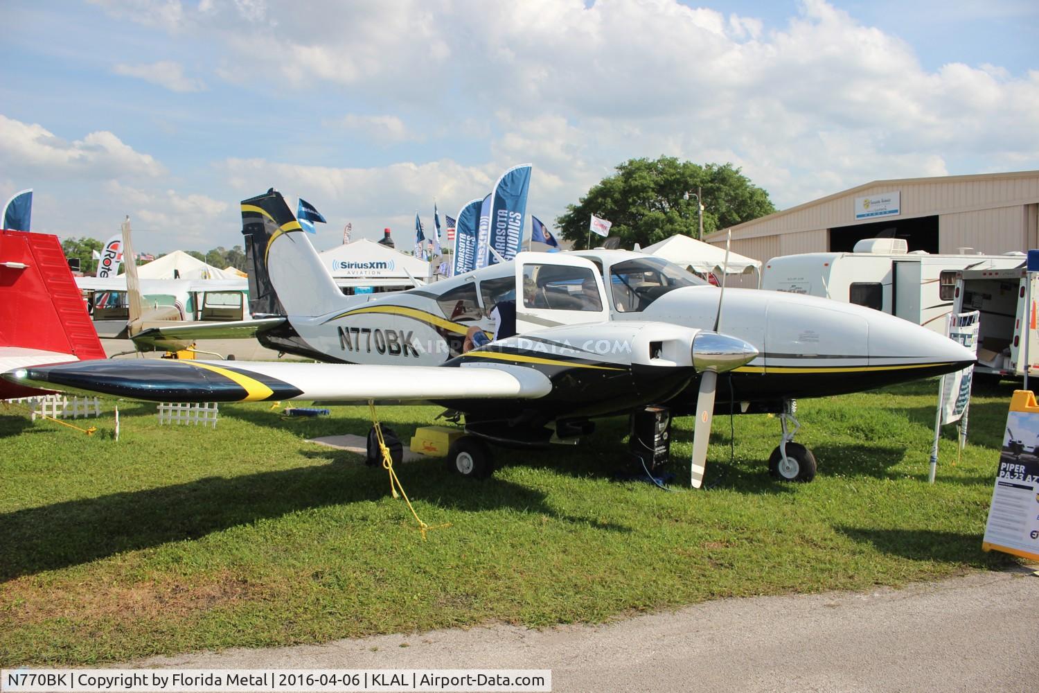 N770BK, 1969 Piper PA-23-250 Aztec C/N 29-4296, SNF LAL 2016