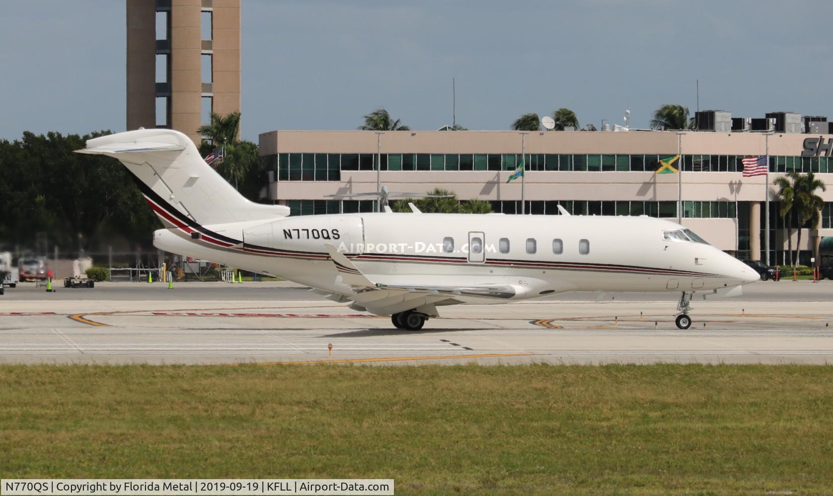 N770QS, 2015 Bombardier Challenger 300 (BD-100-1A10) C/N 20543, FLL spotting 2019