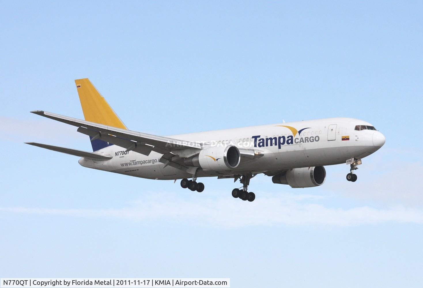N770QT, 1987 Boeing 767-241 C/N 23802, MIA spotting 2011