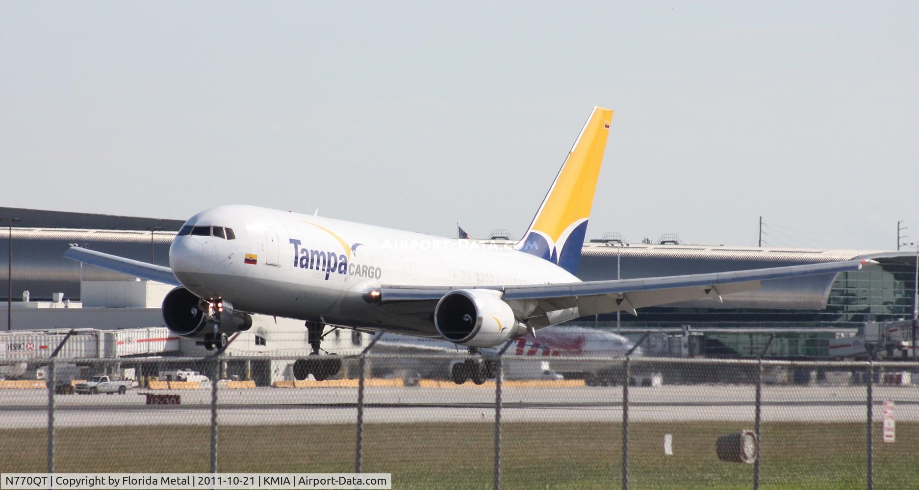 N770QT, 1987 Boeing 767-241 C/N 23802, MIA spotting 2011