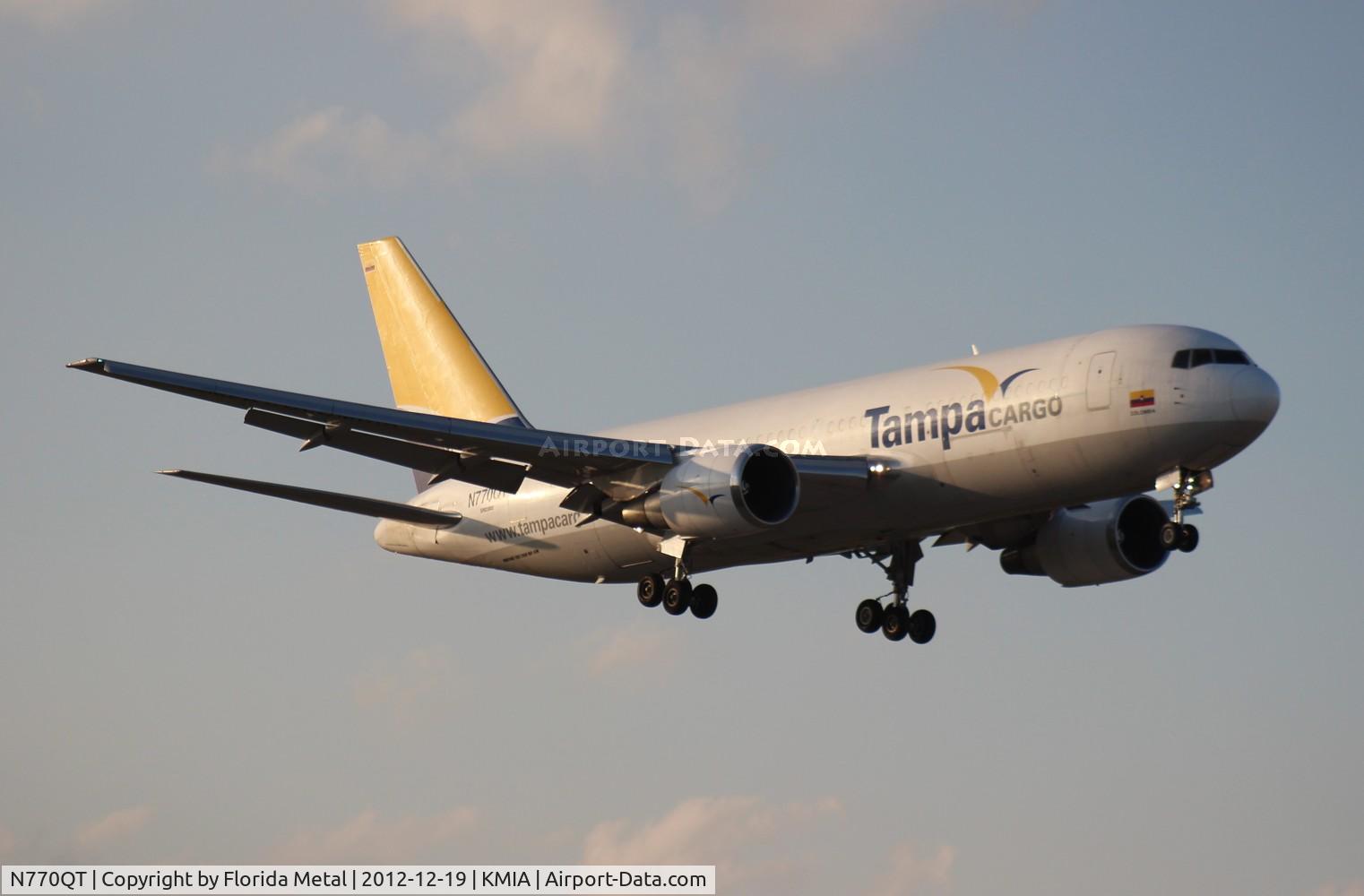 N770QT, 1987 Boeing 767-241 C/N 23802, MIA spotting 2012