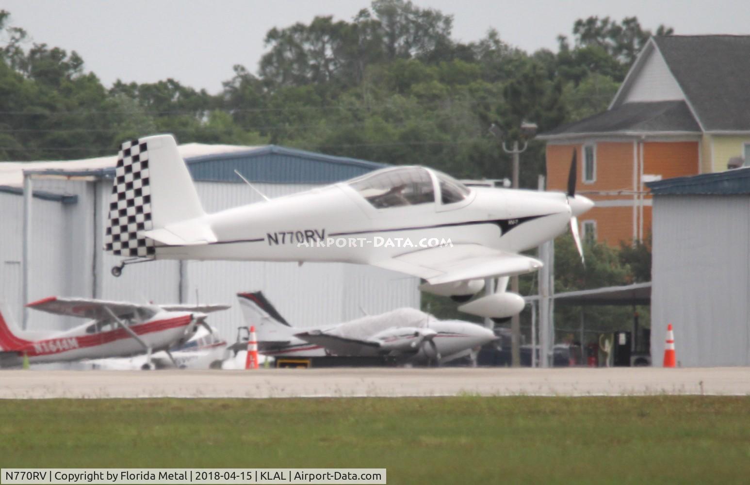 N770RV, 2017 Vans RV-7 C/N 70827, SNF LAL 2018