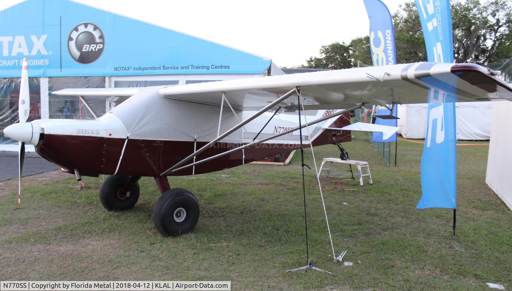 N770SS, Rans S-7 Courier C/N 0405400, SNF LAL 2018