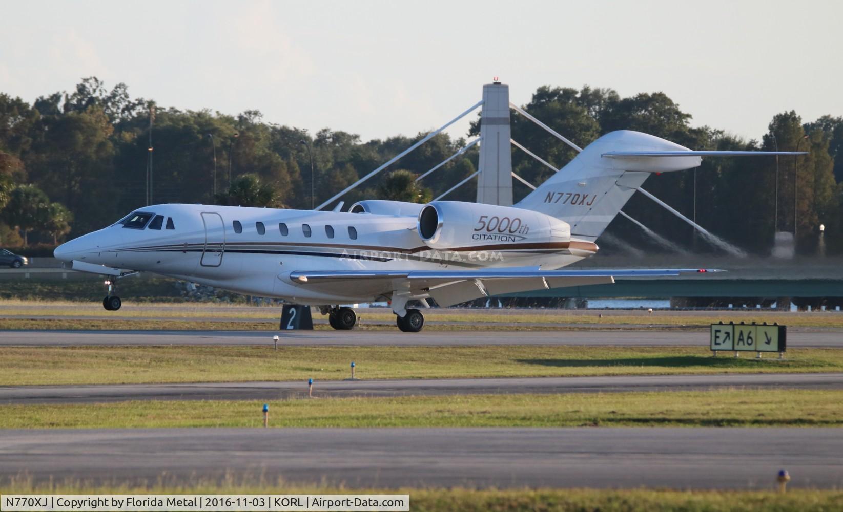 N770XJ, 2007 Cessna 750 Citation X C/N 750-0270, NBAA ORL 2016