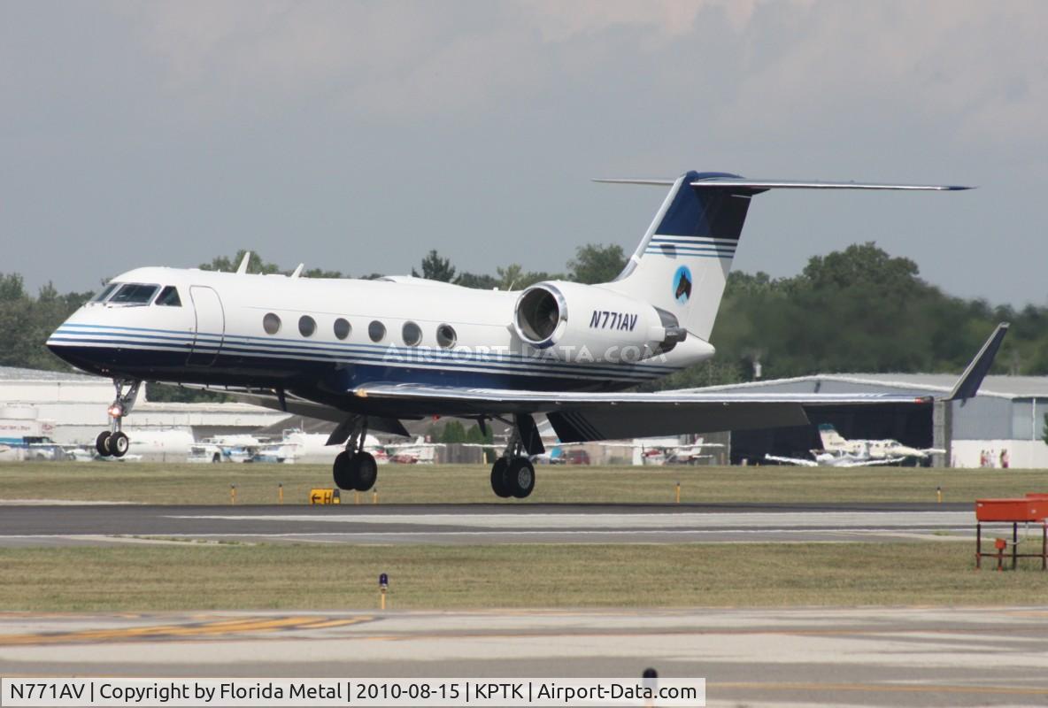 N771AV, 1992 Gulfstream Aerospace G-IV C/N 1197, PtK 2010