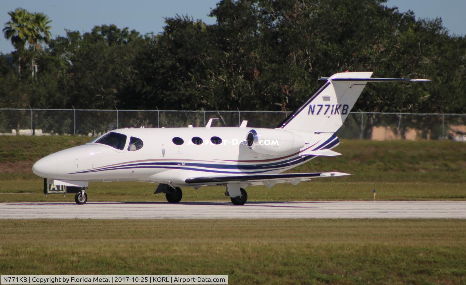 N771KB, Cessna 510 Citation Mustang C/N 510-0351, ORL spotting 2017