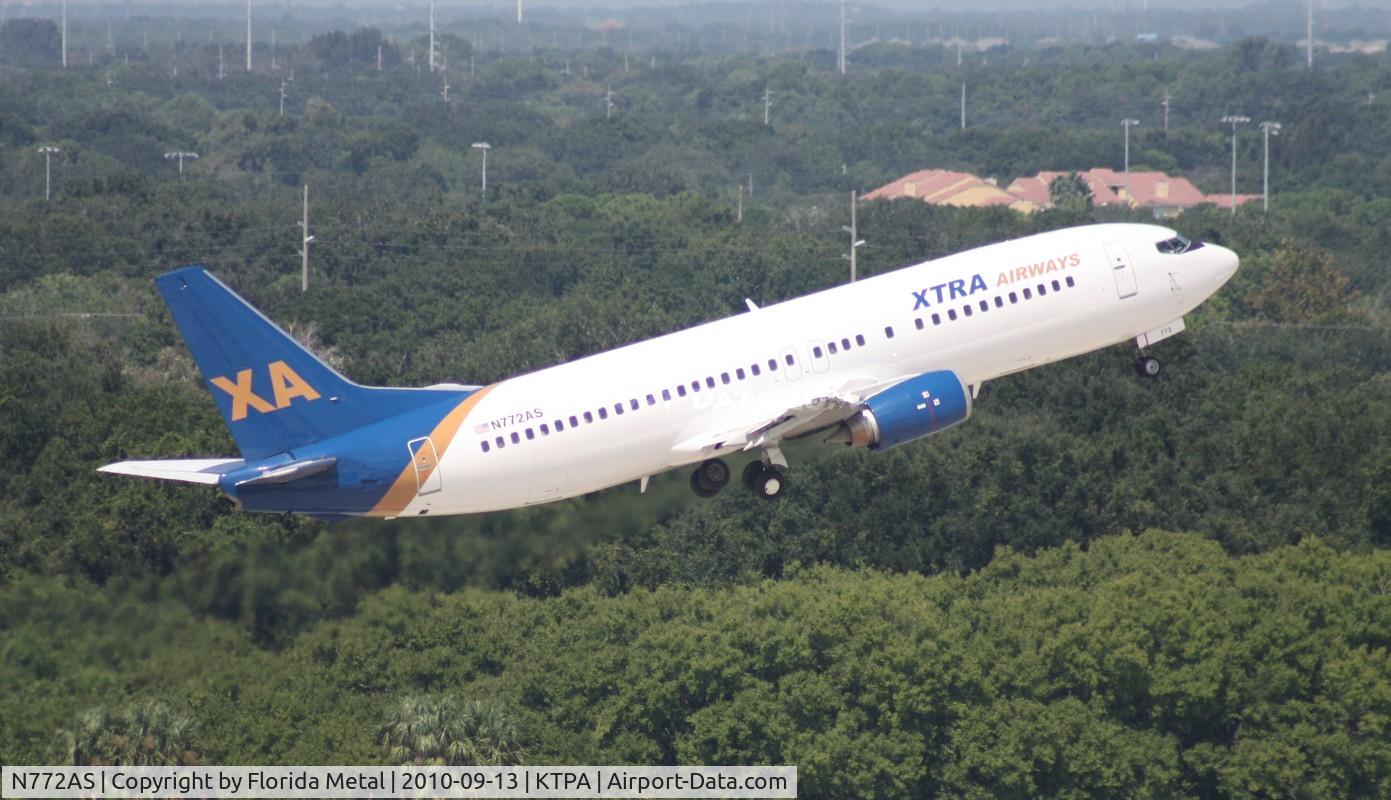 N772AS, 1993 Boeing 737-4Q8 C/N 25105, TPA spotting 2010