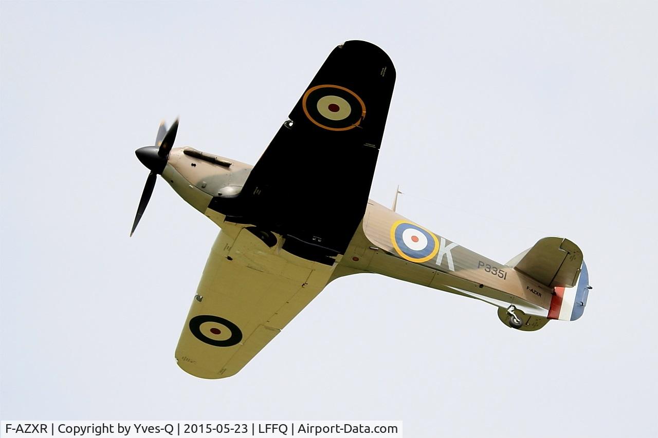 F-AZXR, Hawker Hurricane IIA C/N Not found ZK-TPK, Hawker Hurricane Mk.IIa, On display, La Ferté-Alais airfield (LFFQ) Airshow 2016