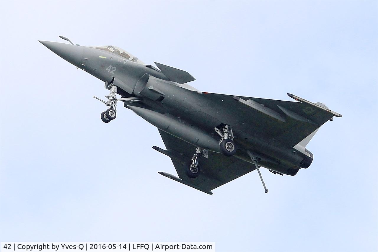 42, 2015 Dassault Rafale M C/N 42, Dassault Rafale M, On display, La Ferté-Alais airfield (LFFQ) Air show 2016