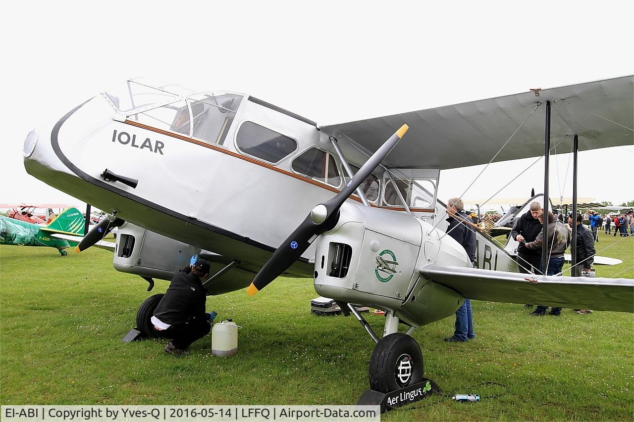 EI-ABI, 1936 De Havilland DH-84 Dragon 2 C/N 6105, De Havilland DH-84 Dragon 2, Static park, La Ferté-Alais airfield (LFFQ) Air show 2016