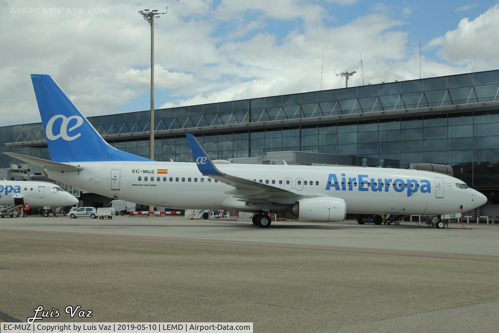 EC-MUZ, 2018 Boeing 737-85P C/N 60589, Air Europa