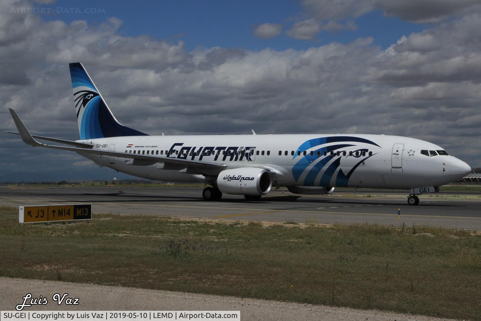 SU-GEI, 2017 Boeing 737-800 C/N 63801, Egyptair