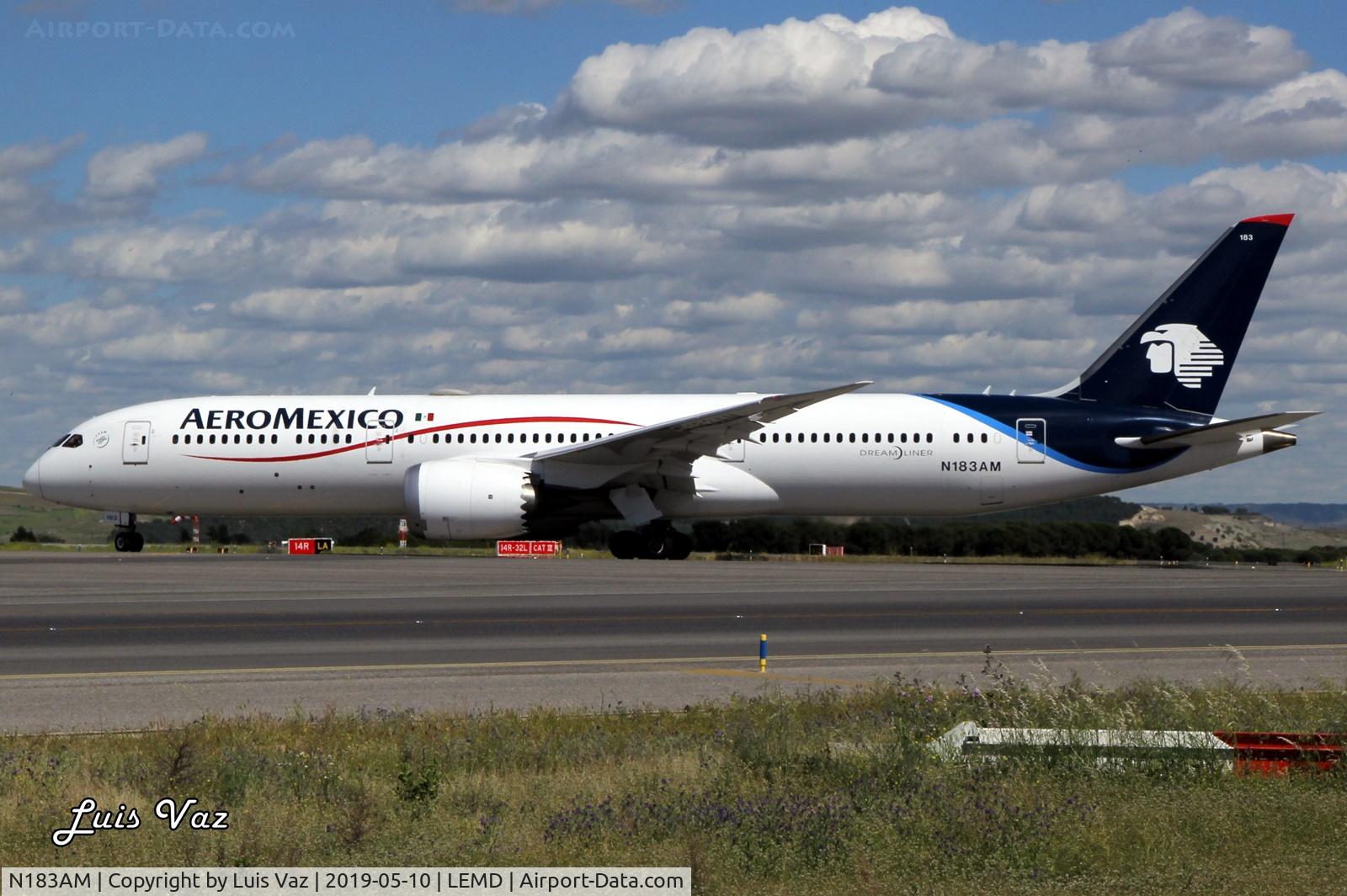 N183AM, 2016 Boeing 787-9 Dreamliner C/N 60285, AeroMexico