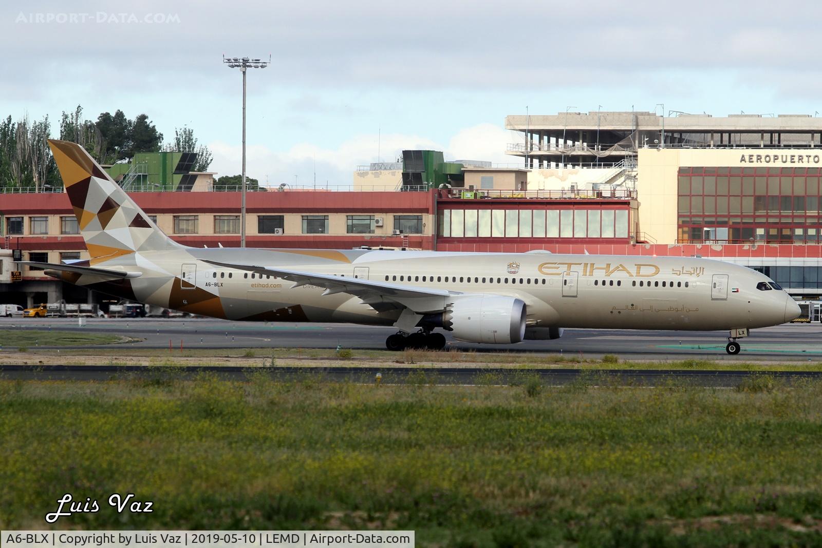 A6-BLX, 2019 Boeing 787-9 Dreamliner C/N 39665, Ethiad