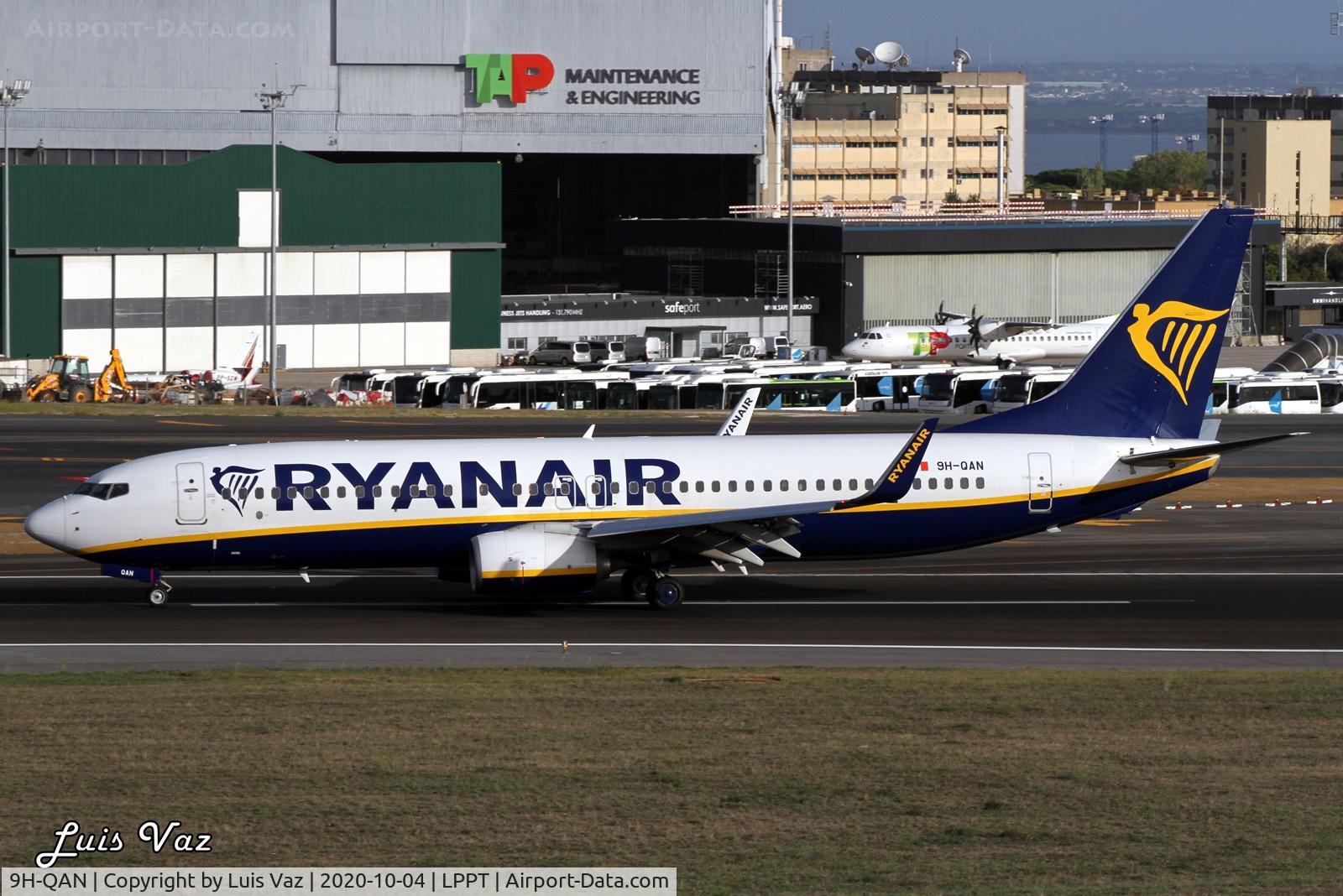 9H-QAN, 2000 Boeing 737-8AS C/N 44795, Ryanair