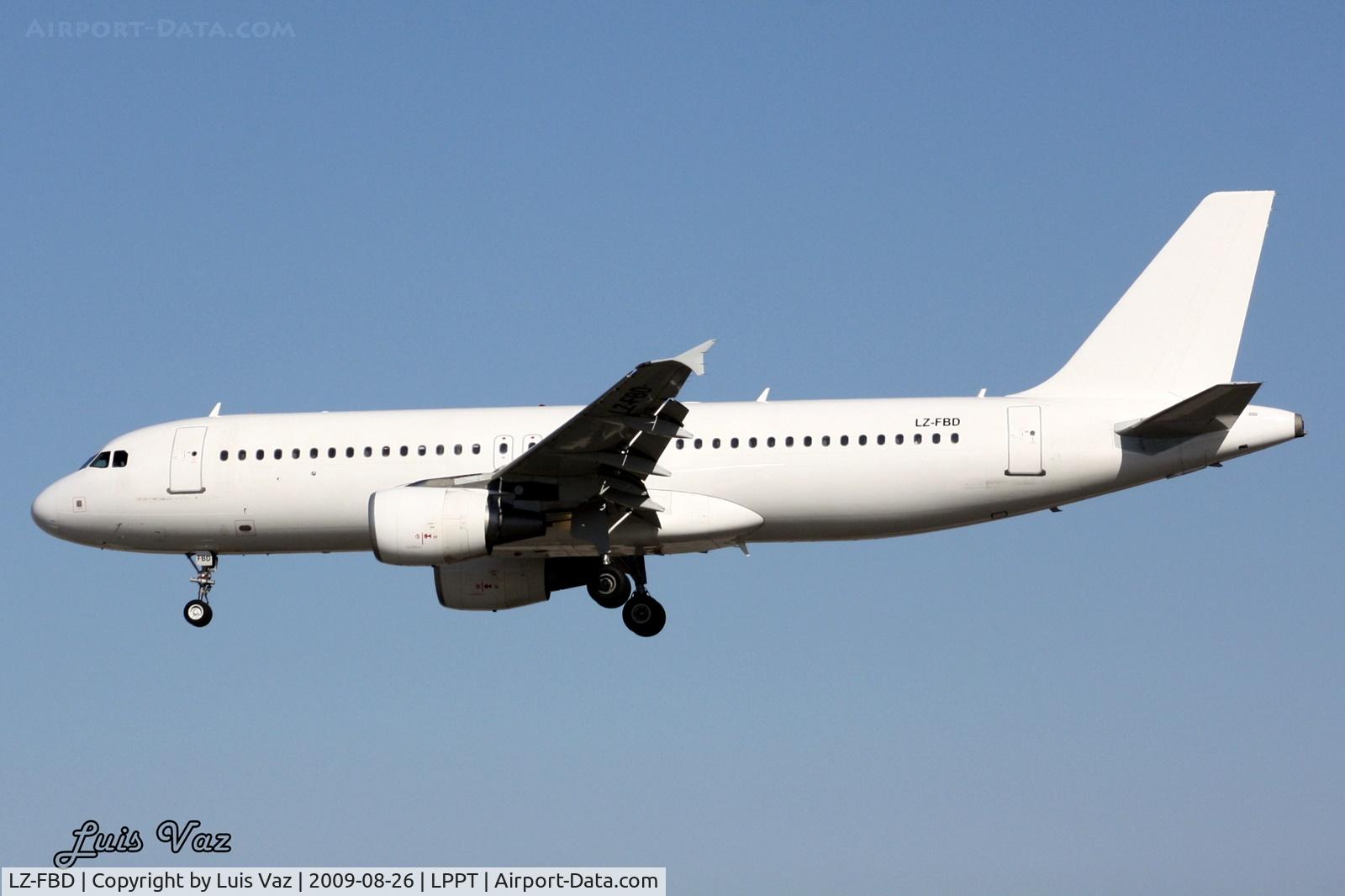 LZ-FBD, 2005 Airbus A320-214 C/N 2596, Bulgaria Air