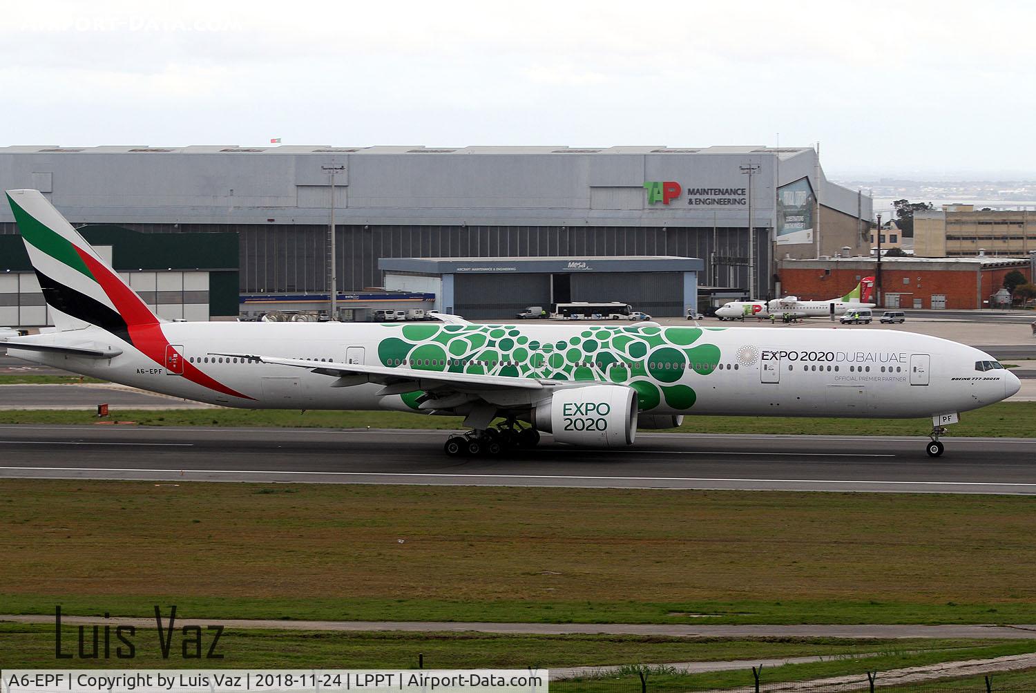 A6-EPF, 2015 Boeing 777-31H/ER C/N 42325, Emirates