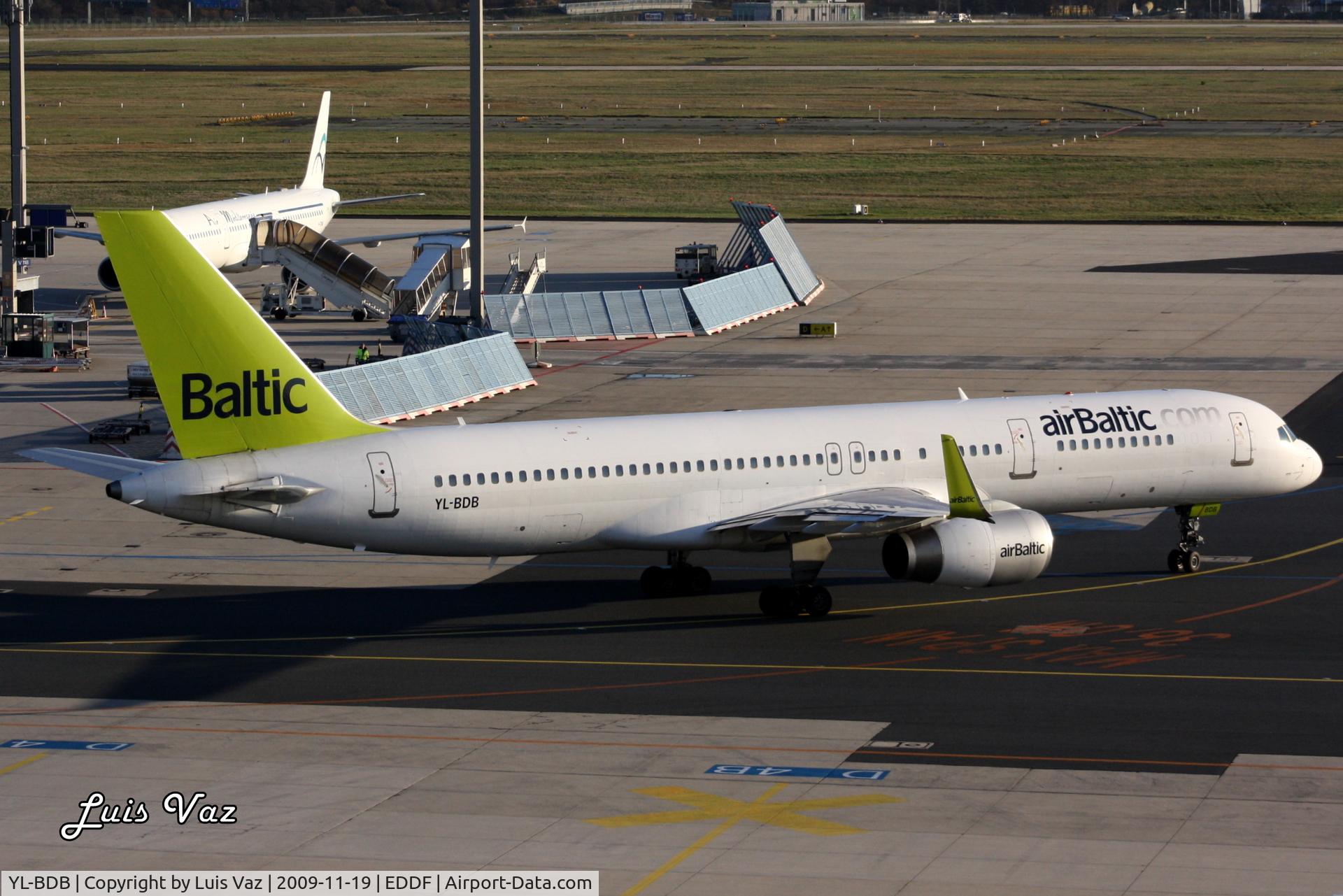 YL-BDB, 1999 Boeing 757-256 C/N 26251, airBaltic
