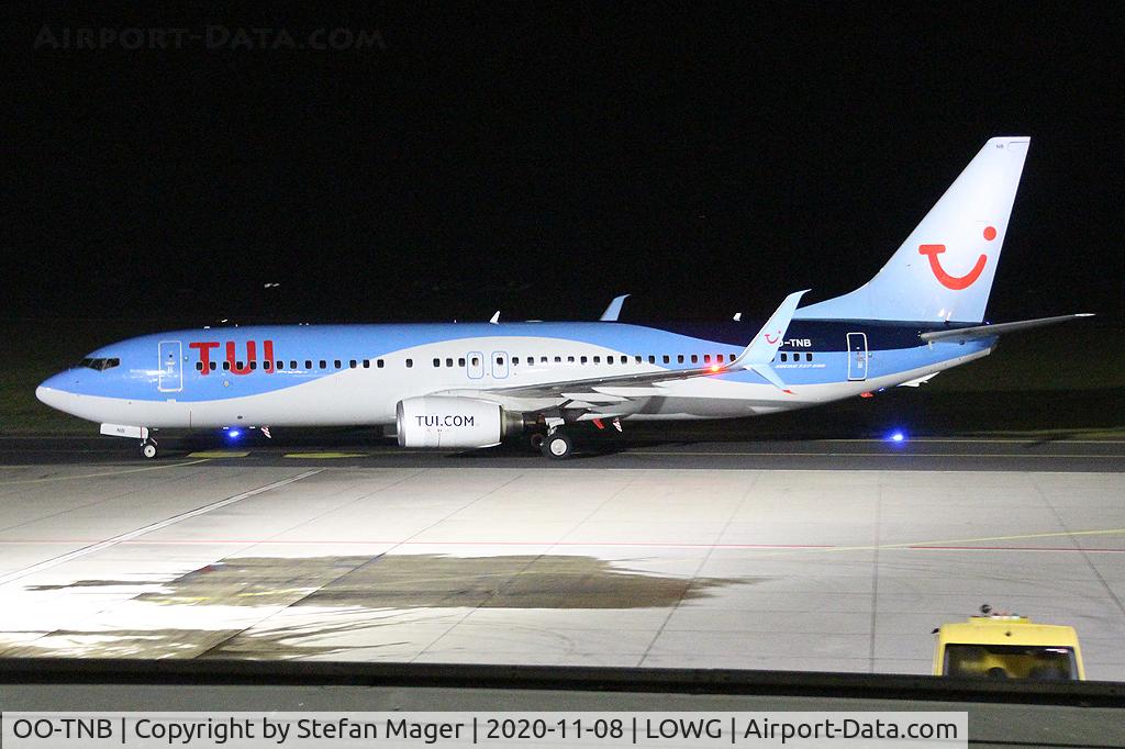 OO-TNB, 2009 Boeing 737-8K5 C/N 35149, TUIfly B737-800 @GRZ