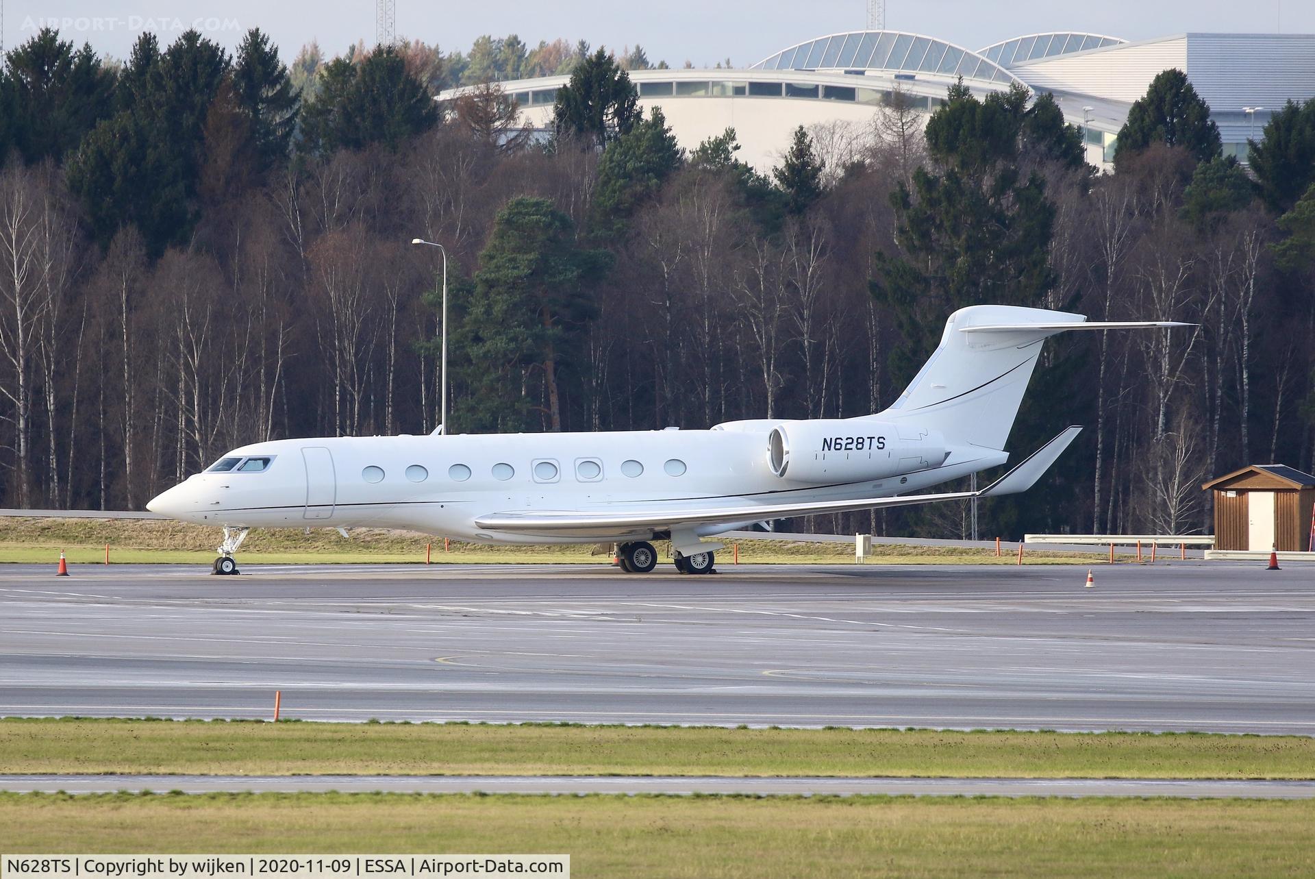 N628TS, 2015 Gulfstream G-VI (G650ER) C/N 6177, Ramp M