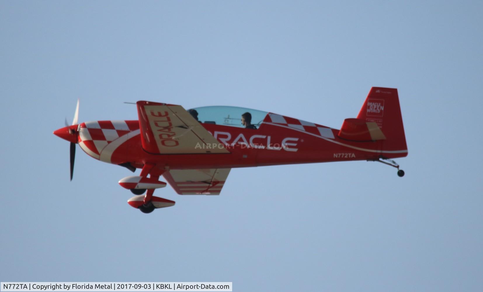 N772TA, 2007 Extra EA-300/L C/N 1260, Cleveland Airshow 2017
