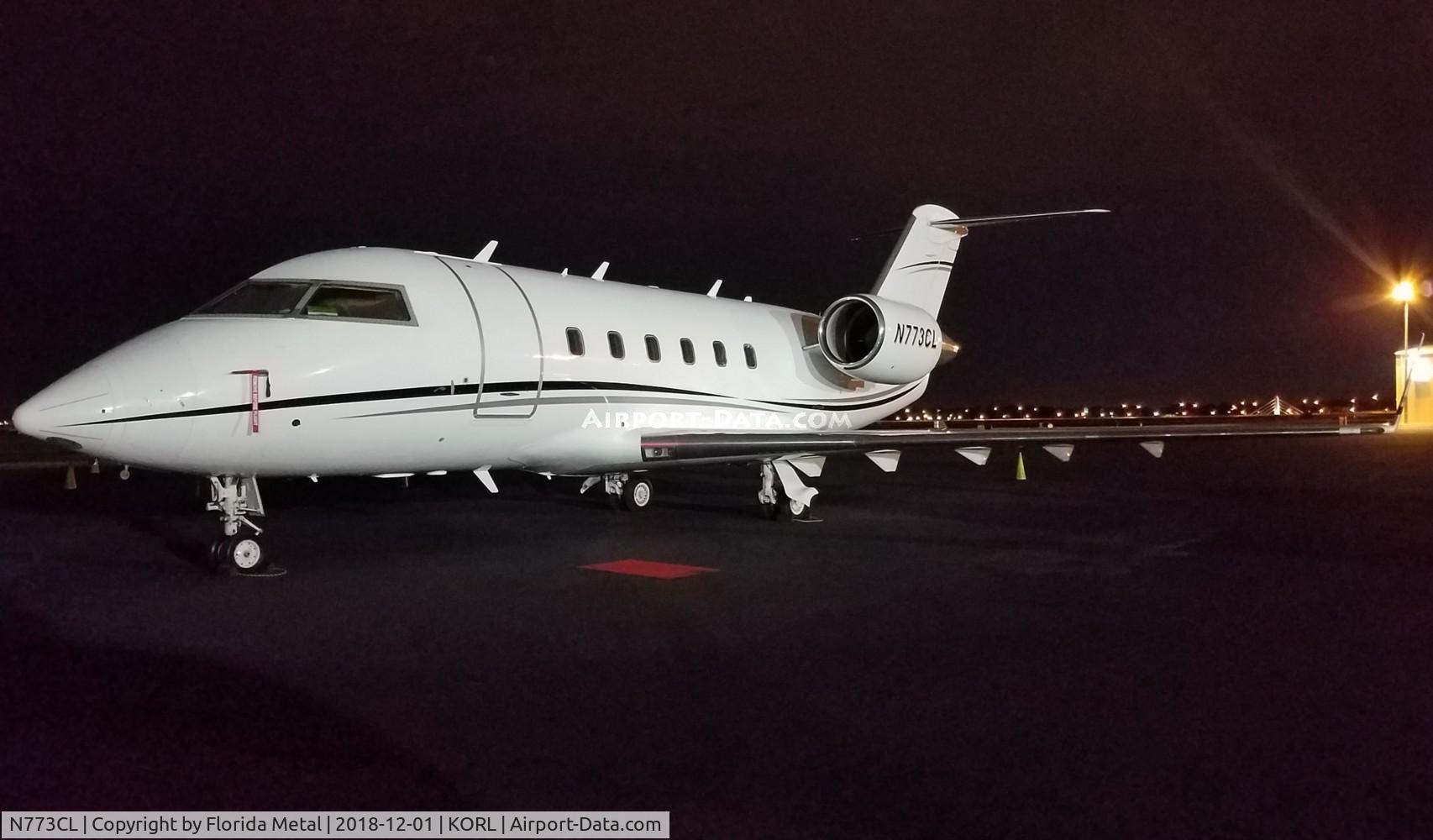 N773CL, 1984 Canadair Challenger 601 (CL-600-2A12) C/N 3032, ORL spotting 2018