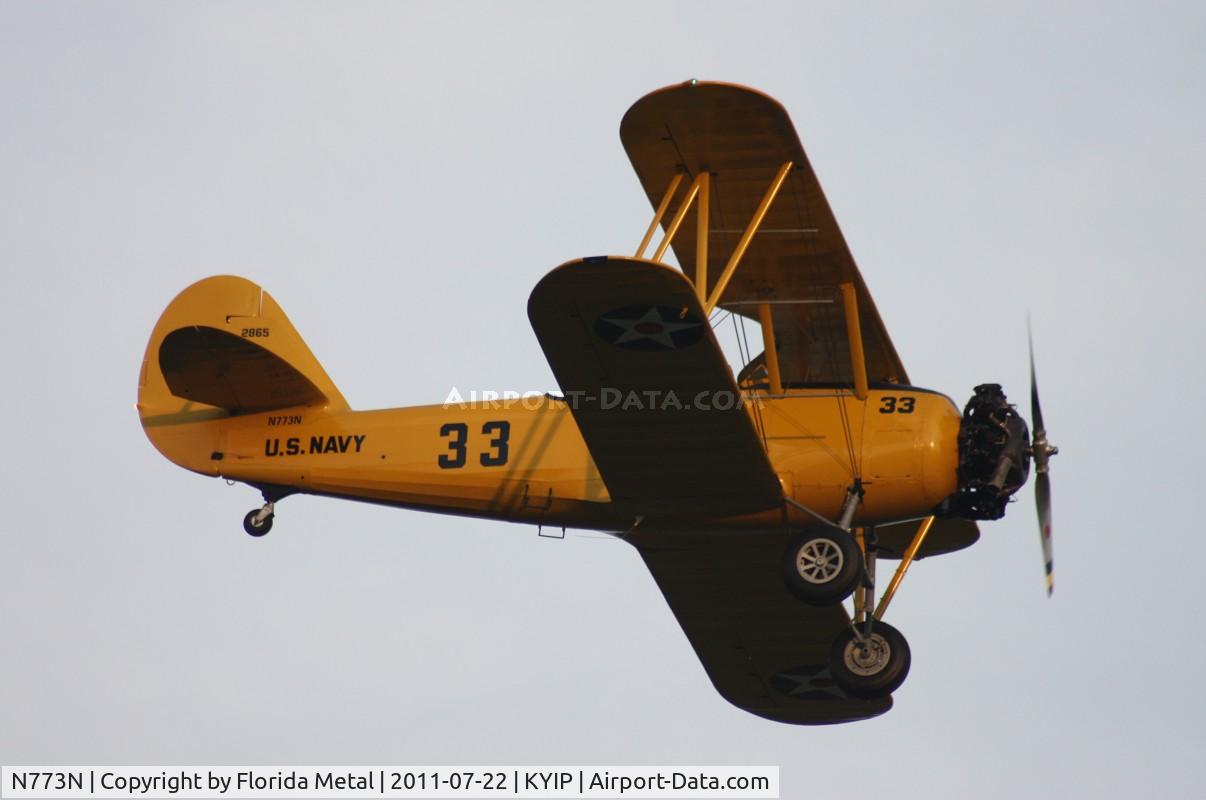 N773N, 1941 Naval Aircraft Factory N3N-3 C/N 2865, TOM YIP 2011