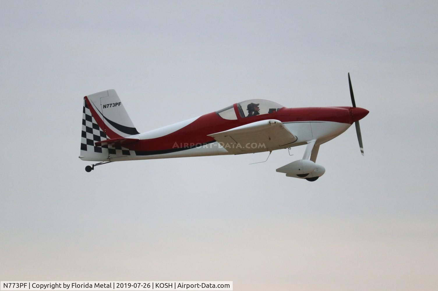 N773PF, 2008 Vans RV-7 C/N 71785, EAA OSH 2019