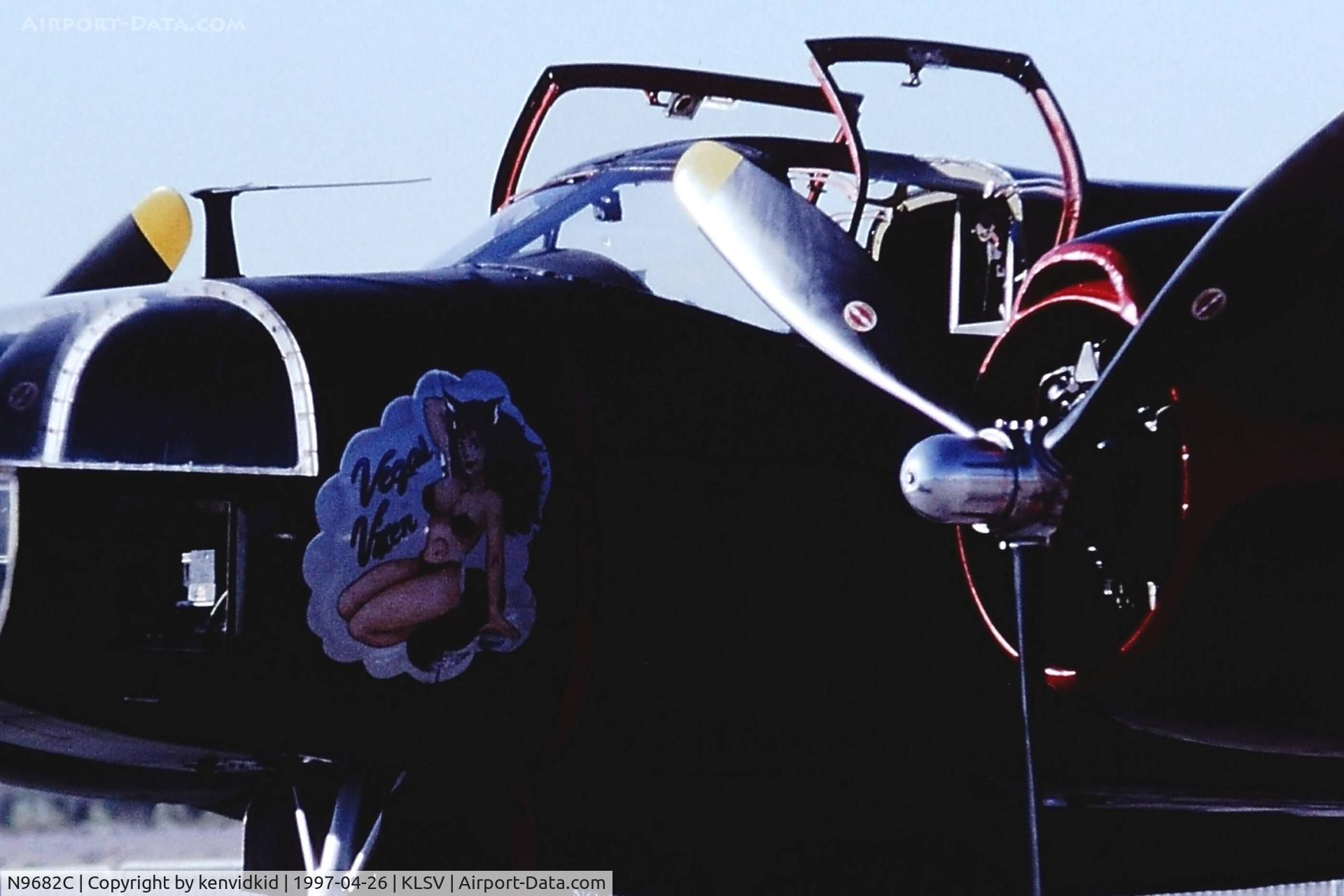 N9682C, 1944 Douglas A-26B Invader Invader C/N 6943, At the 1997 Golden Air Tattoo, Nellis.