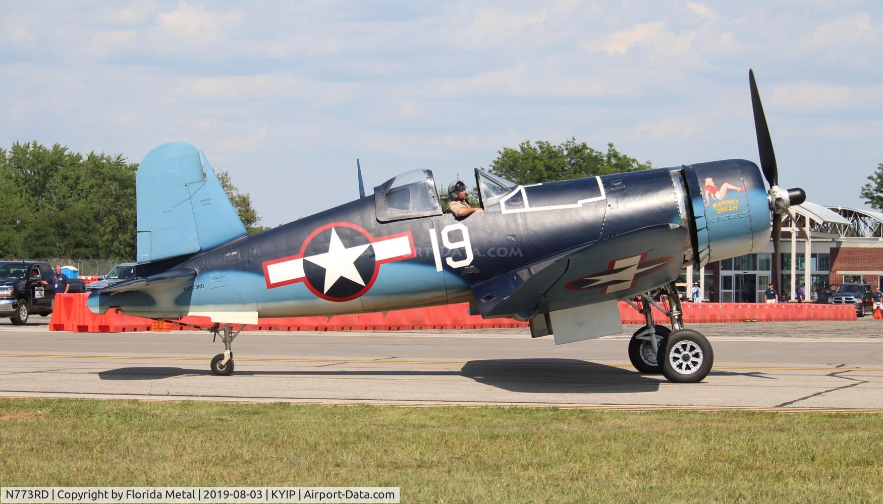 N773RD, 1944 Goodyear FG-1D Corsair C/N 3694, TOM YIP 2019