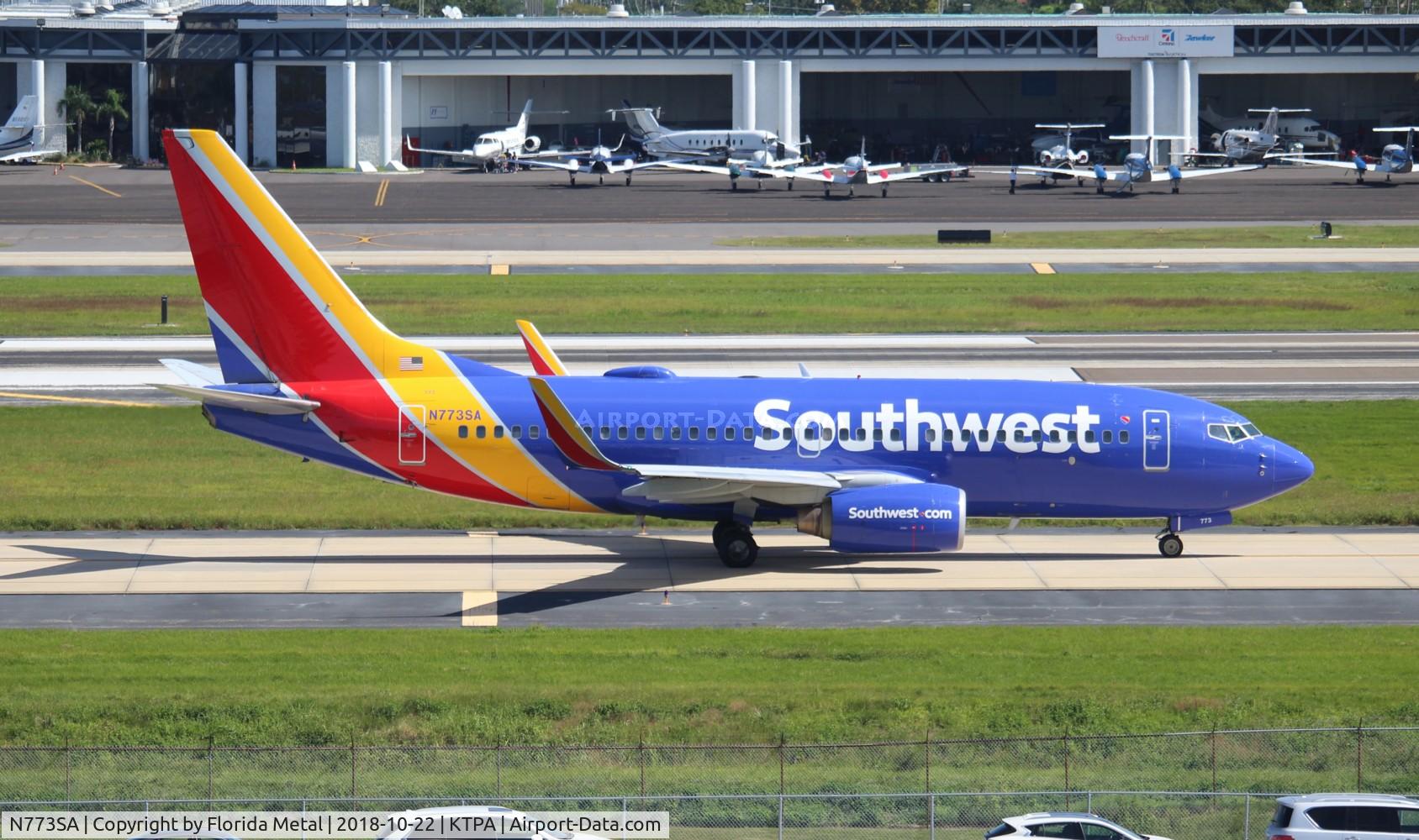 N773SA, 2000 Boeing 737-7H4 C/N 27881, TPA spotting 2018