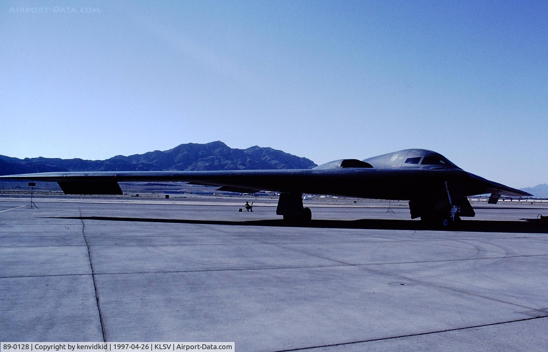 89-0128, 1989 Northrop Grumman B-2A Spirit C/N 1013/AV-13, At the 1997 Golden Air Tattoo, Nellis.