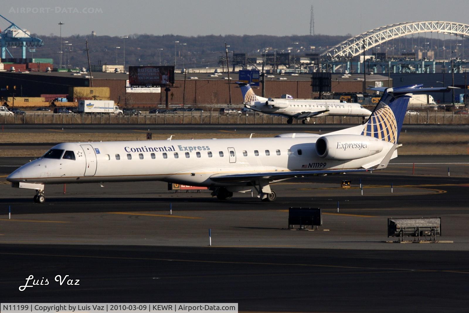 N11199, 2006 Embraer ERJ-145XR (EMB-145XR) C/N 14500953, Continental Express
