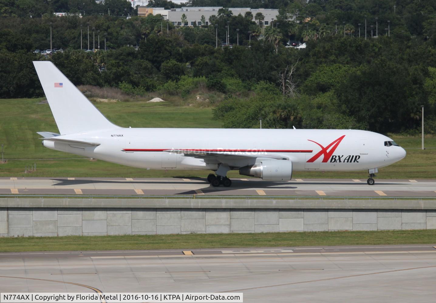 N774AX, 1983 Boeing 767-281 C/N 22789, TPA spotting 2016