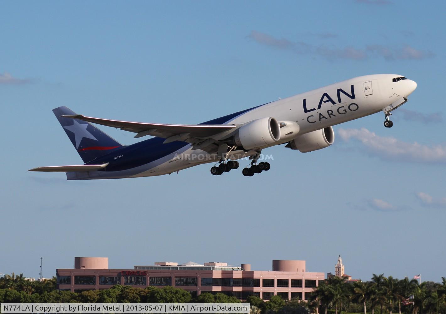 N774LA, 2009 Boeing 777-F6N C/N 37710, MIA spotting 2013
