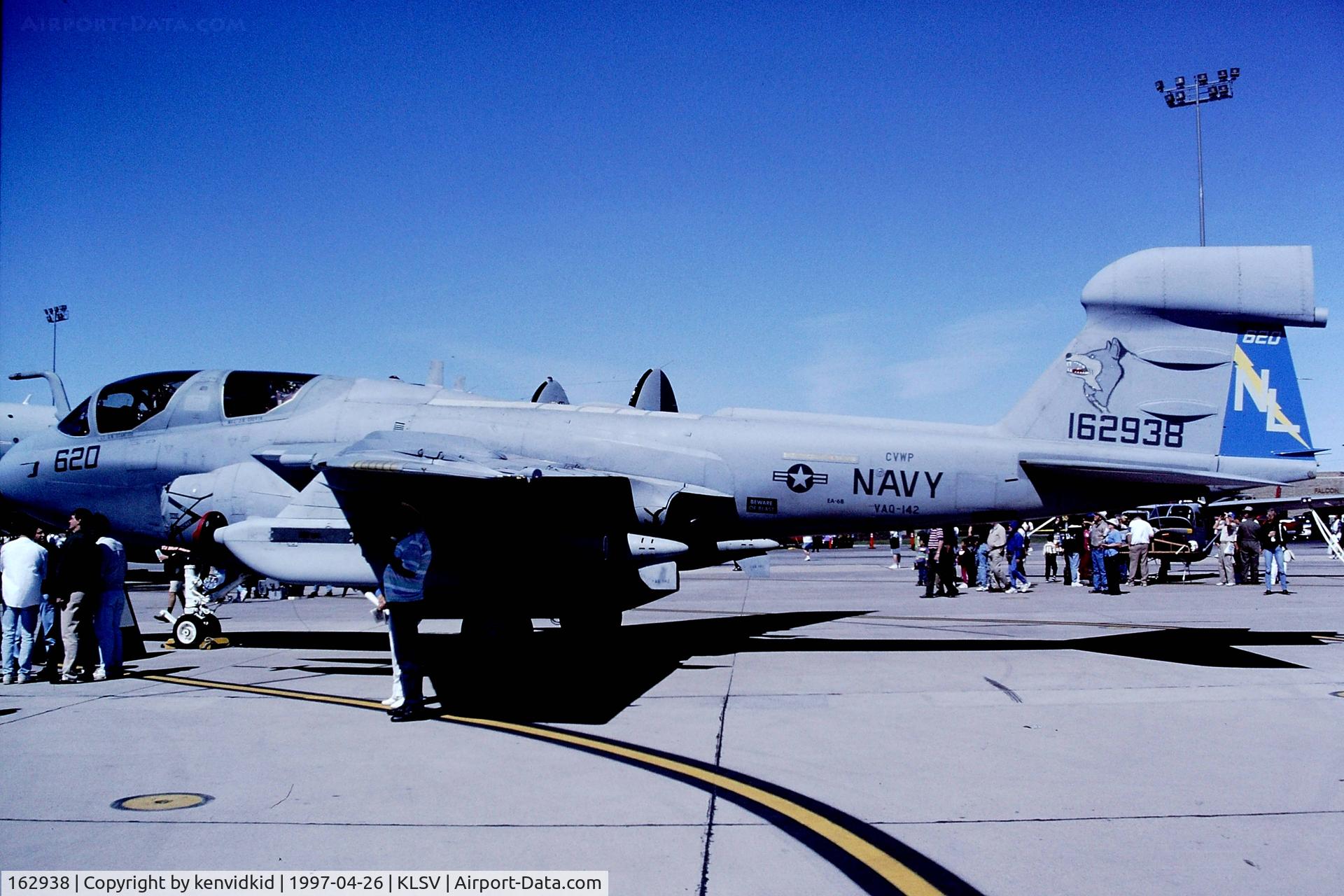 162938, Grumman EA-6B Prowler C/N P-121, At the 1997 Golden Air Tattoo, Nellis.