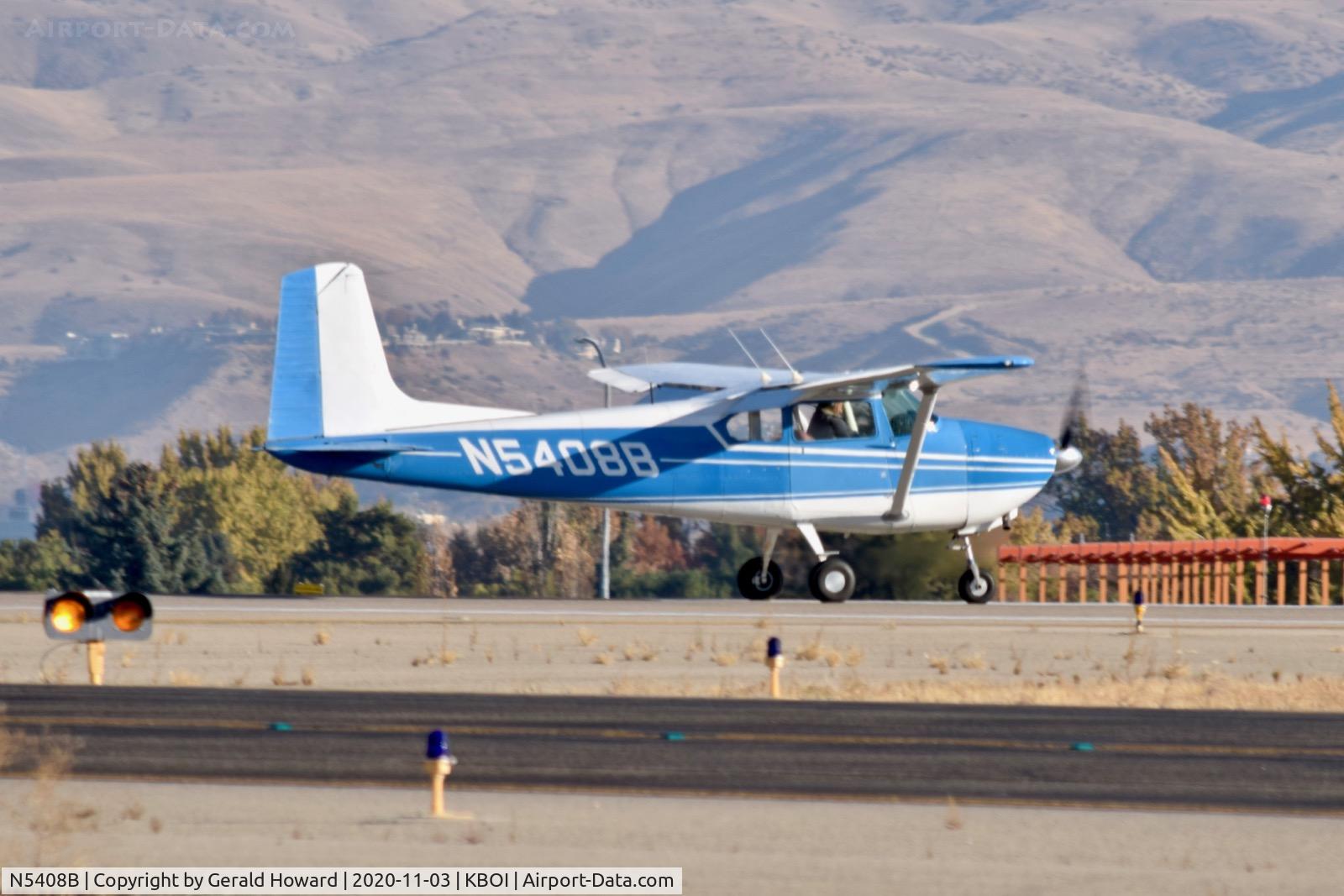 N5408B, 1956 Cessna 182 Skylane C/N 33408, On 10R.