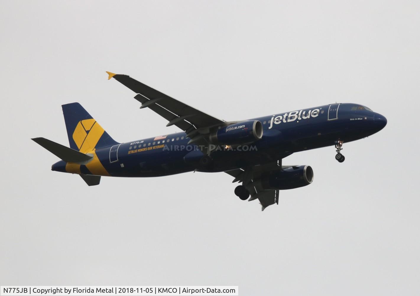 N775JB, 2009 Airbus A320-232 C/N 3800, MCO spotting 2018