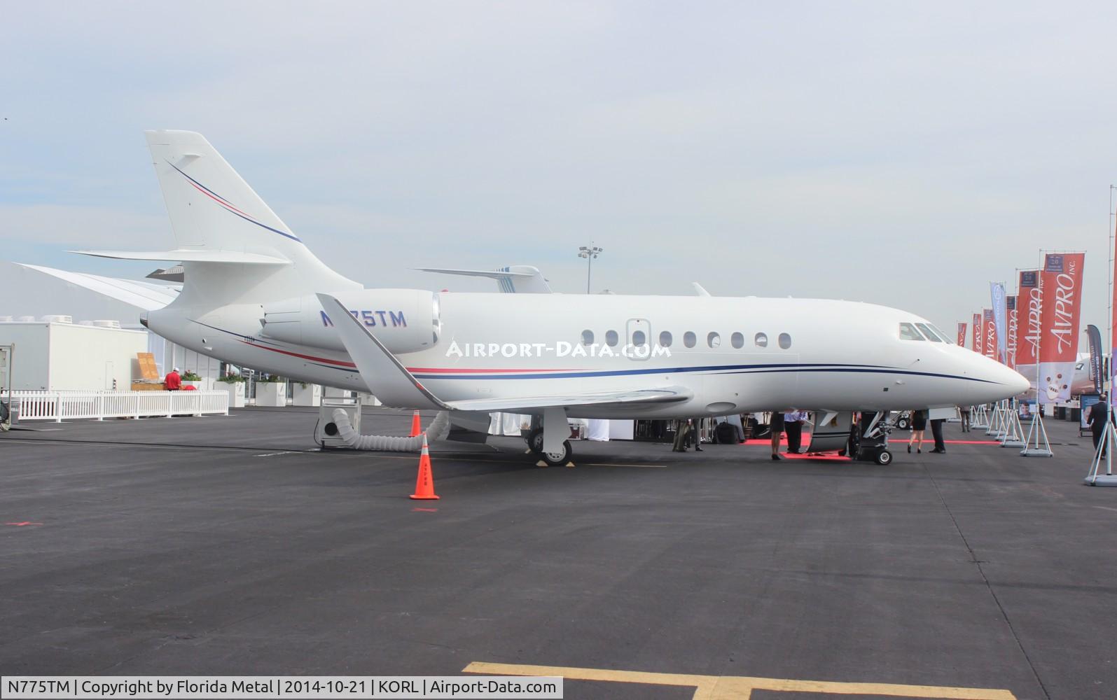 N775TM, 2013 Dassault Falcon 2000EX C/N 711, NBAA ORL 2014