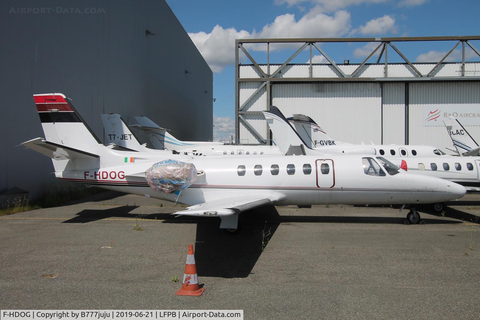 F-HDOG, 1979 Cessna 550 Citation II C/N 550-0085, at Le-Bourget